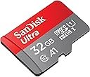 SanDisk Ultra 32GB MicroSD Memory Card.
